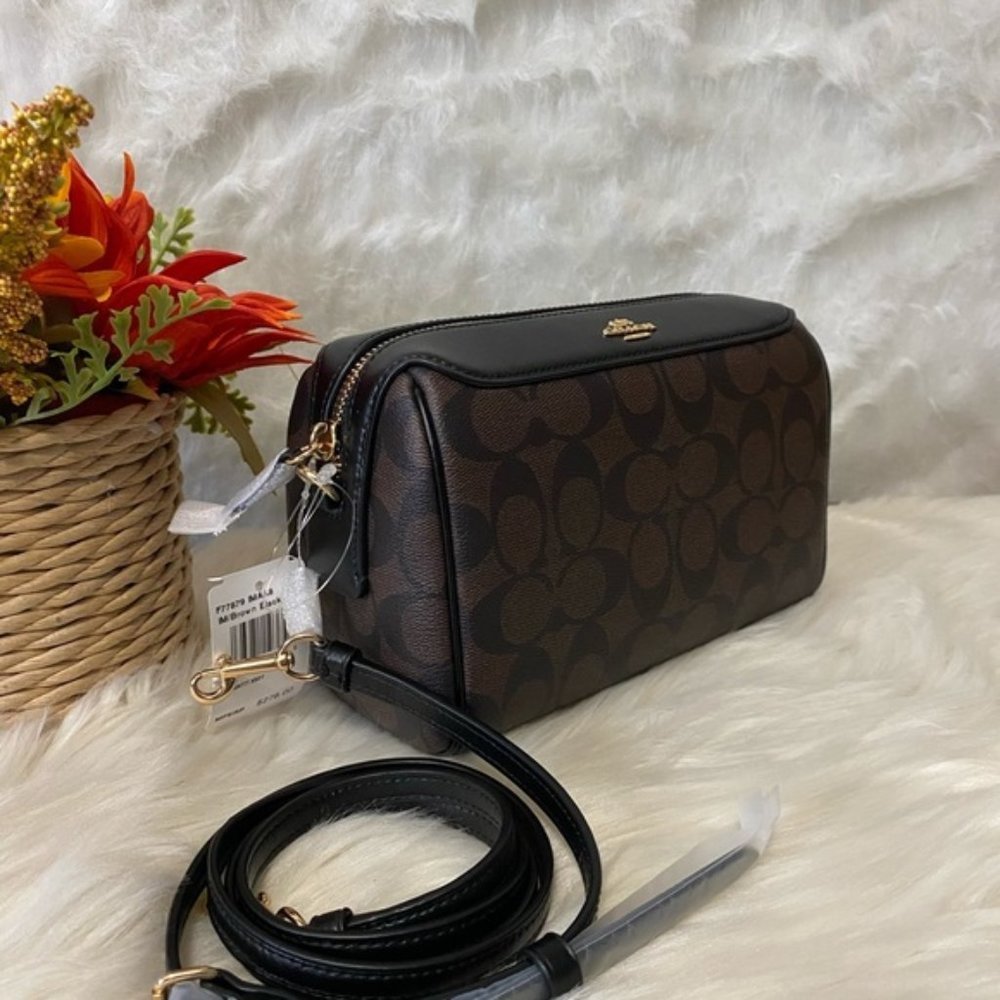 COACH BENNETT CROSSBODY IN SIGNATURE CANVAS - Picture 3 of 6